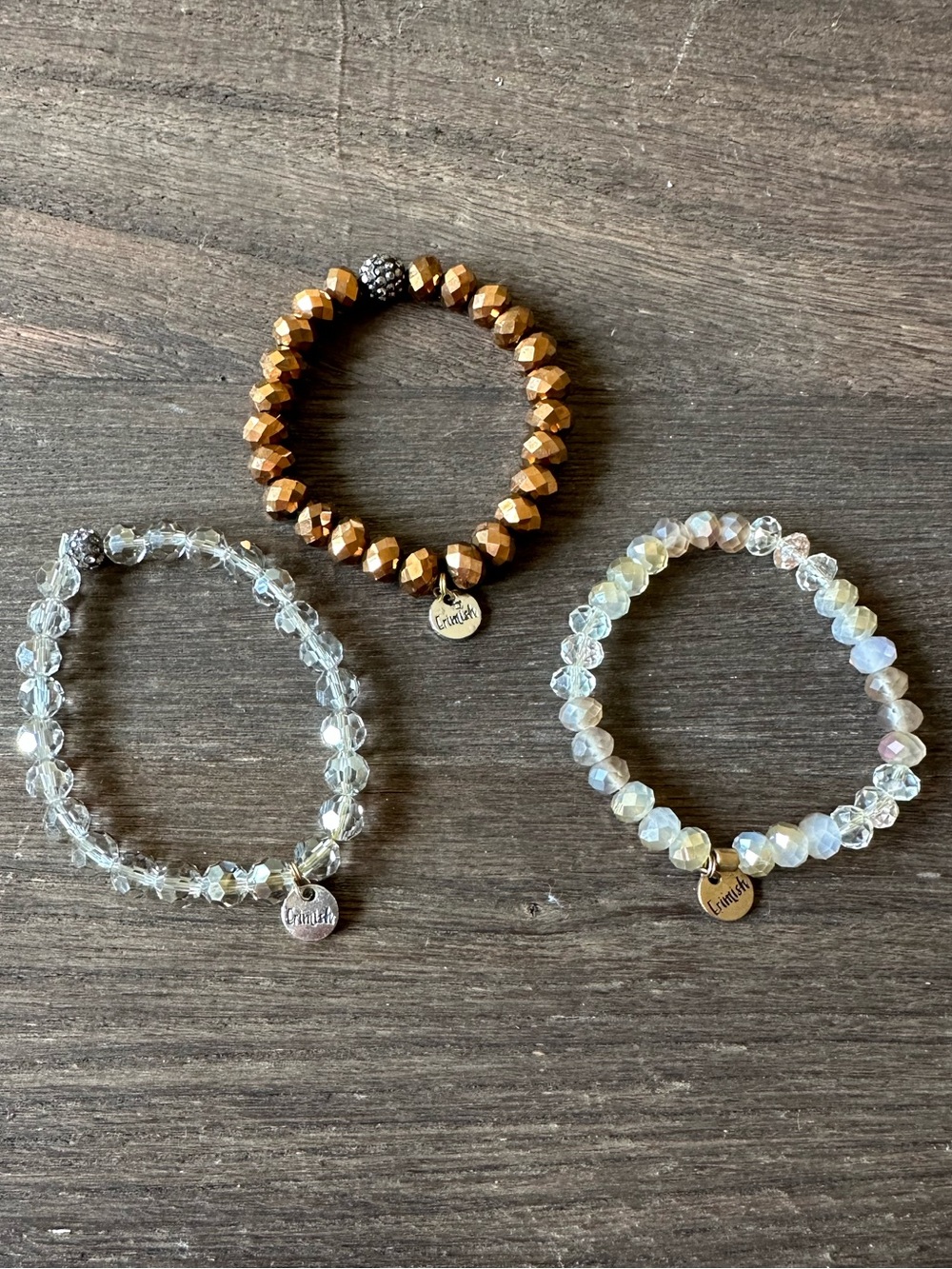 (3) Erimish Beaded Bracelets